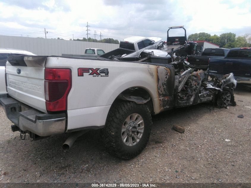 2021 FORD SUPER DUTY F-250 SRW XL/XLT/LARIAT - 1FT7W2BN4MEC85487