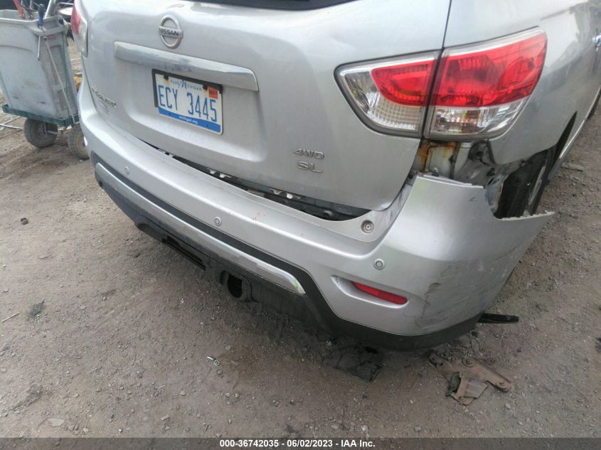 2013 NISSAN PATHFINDER SL - 5N1AR2MM5DC607501