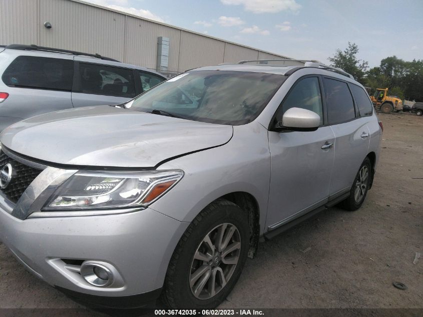 2013 NISSAN PATHFINDER SL - 5N1AR2MM5DC607501