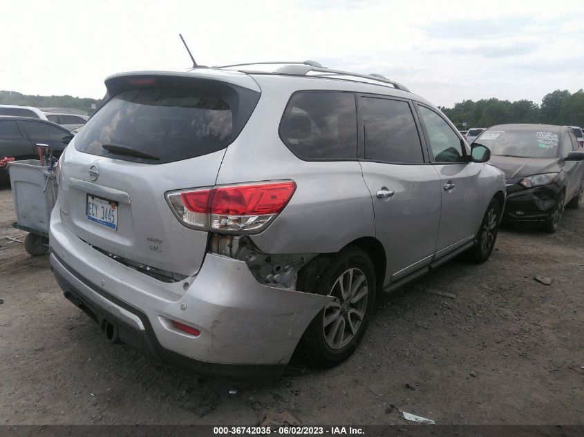 2013 NISSAN PATHFINDER SL - 5N1AR2MM5DC607501