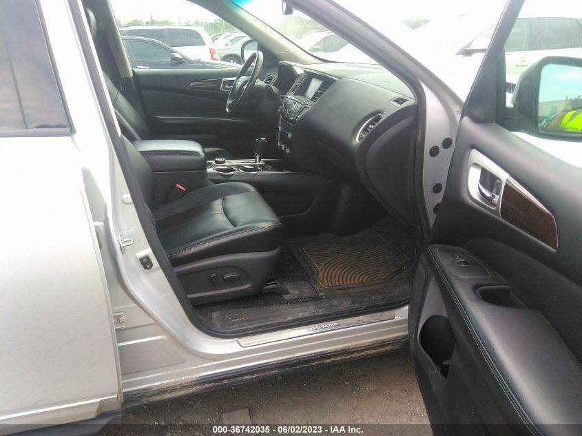 2013 NISSAN PATHFINDER SL - 5N1AR2MM5DC607501