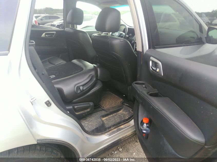 2013 NISSAN PATHFINDER SL - 5N1AR2MM5DC607501