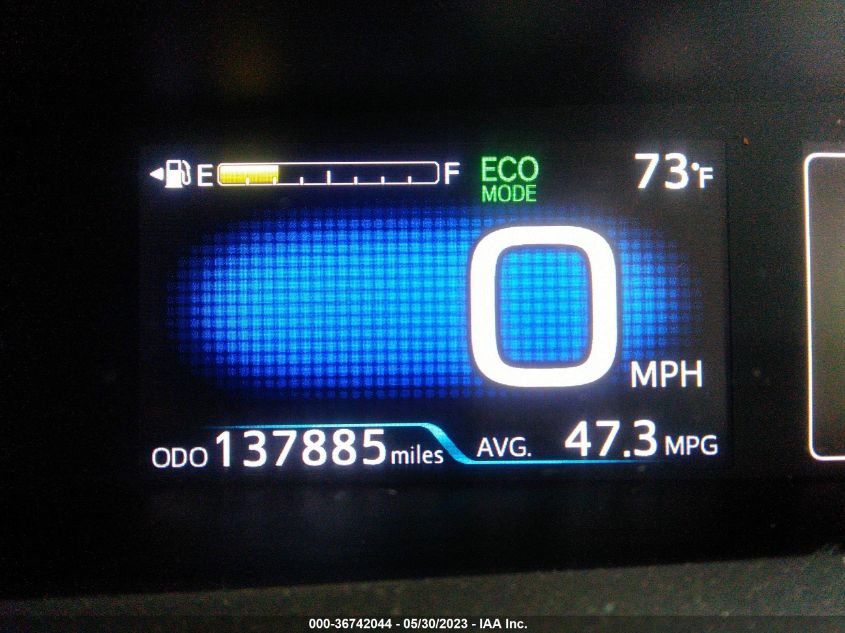 2016 TOYOTA PRIUS FOUR - JTDKARFU0G3009049