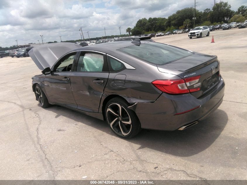 2020 HONDA ACCORD SEDAN SPORT - 1HGCV1F39LA154115