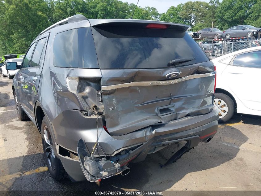2014 FORD EXPLORER XLT - 1FM5K8D85EGA38087