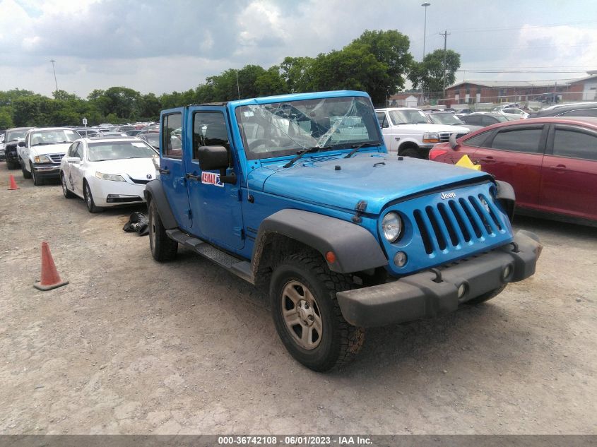 2015 JEEP WRANGLER UNLIMITED SPORT RHD - 1C4BJWKGXFL563745