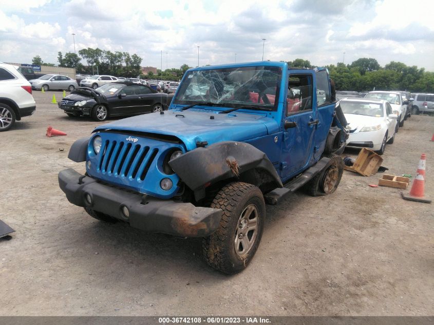 2015 JEEP WRANGLER UNLIMITED SPORT RHD - 1C4BJWKGXFL563745