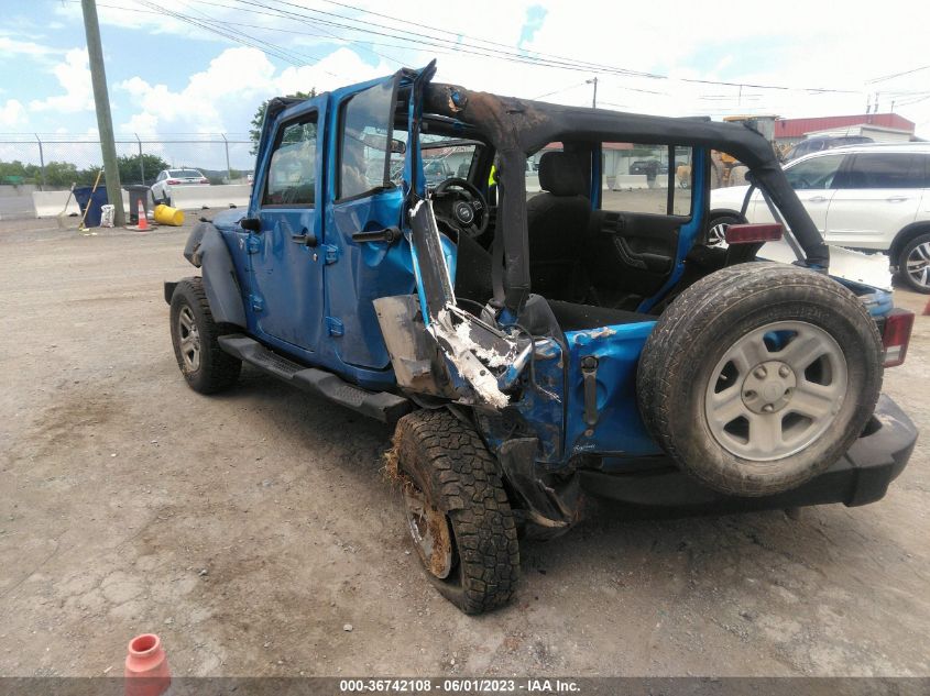 2015 JEEP WRANGLER UNLIMITED SPORT RHD - 1C4BJWKGXFL563745