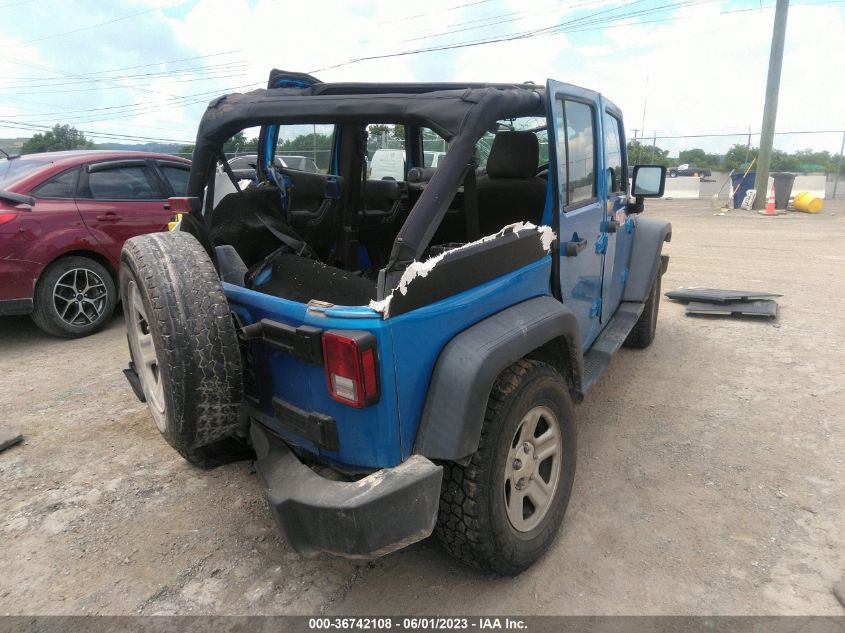 2015 JEEP WRANGLER UNLIMITED SPORT RHD - 1C4BJWKGXFL563745