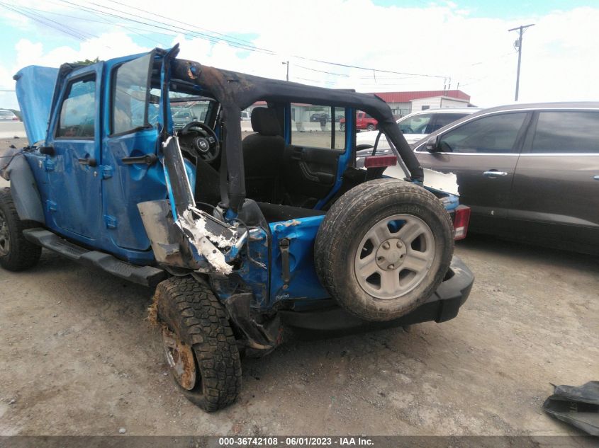 2015 JEEP WRANGLER UNLIMITED SPORT RHD - 1C4BJWKGXFL563745