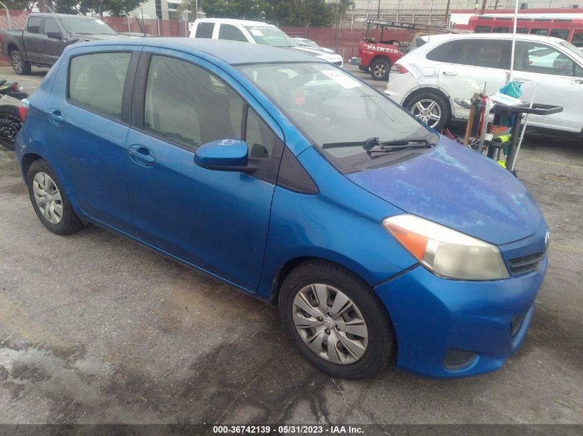 2013 TOYOTA YARIS L/LE/SE - JTDKTUD38DD556700