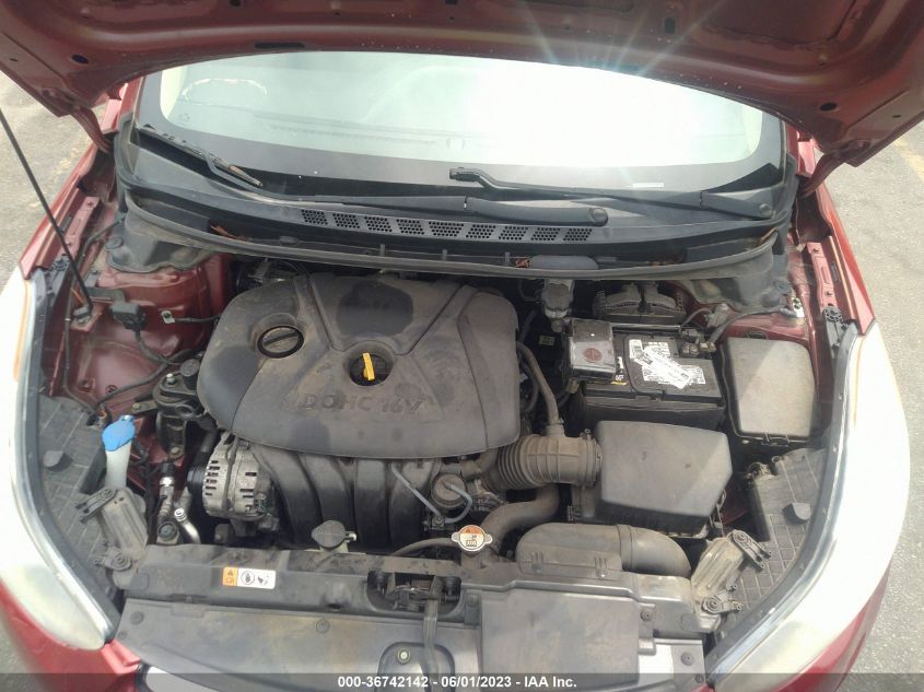 2013 HYUNDAI ELANTRA GLS - 5NPDH4AE1DH291256