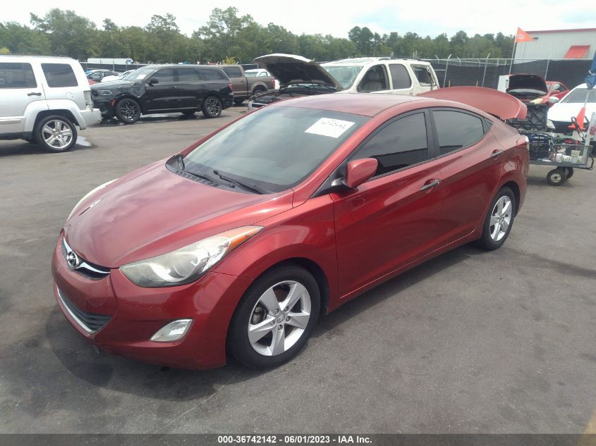2013 HYUNDAI ELANTRA GLS - 5NPDH4AE1DH291256