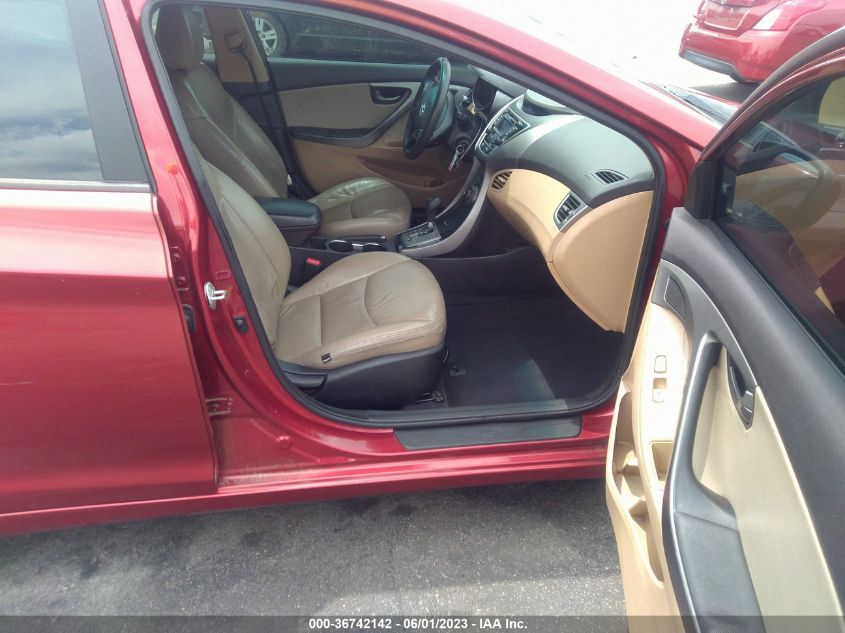 2013 HYUNDAI ELANTRA GLS - 5NPDH4AE1DH291256