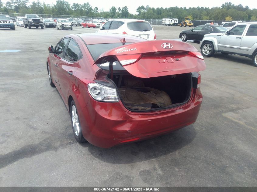 2013 HYUNDAI ELANTRA GLS - 5NPDH4AE1DH291256