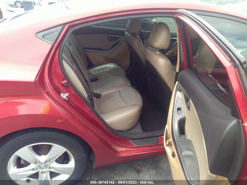 2013 HYUNDAI ELANTRA GLS - 5NPDH4AE1DH291256