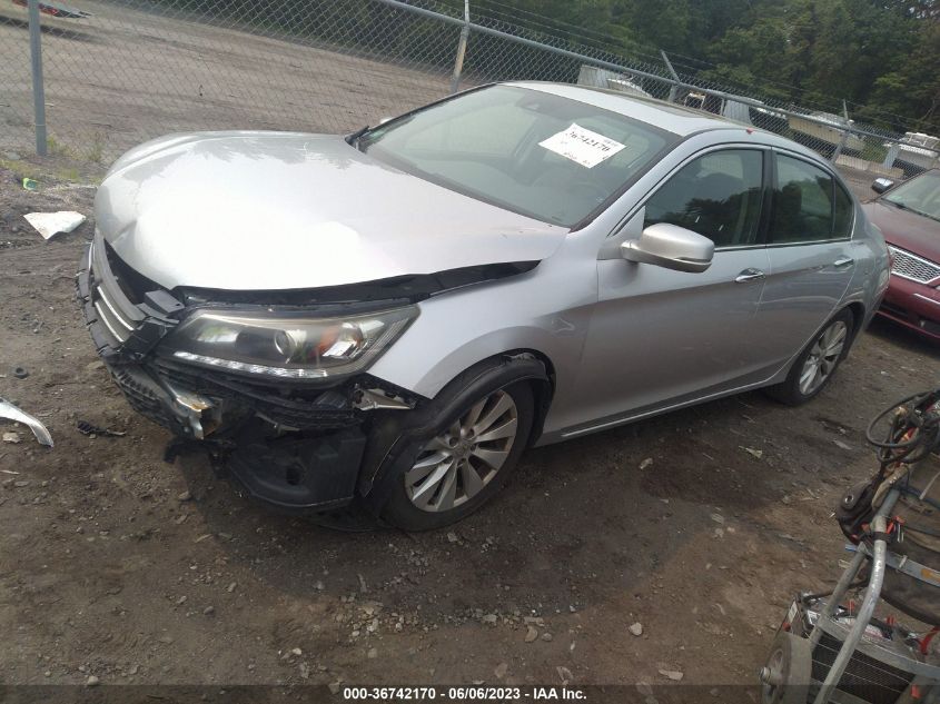 2014 HONDA ACCORD SEDAN EX-L - 1HGCR3F80EA022228