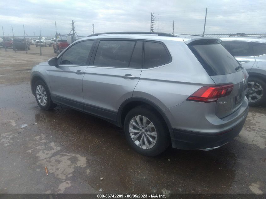 2019 VOLKSWAGEN TIGUAN S - 3VV1B7AXXKM159340