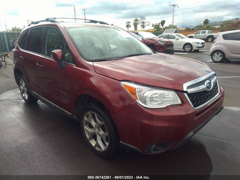 2016 SUBARU FORESTER 2.5I TOURING - JF2SJAXC9GH436080