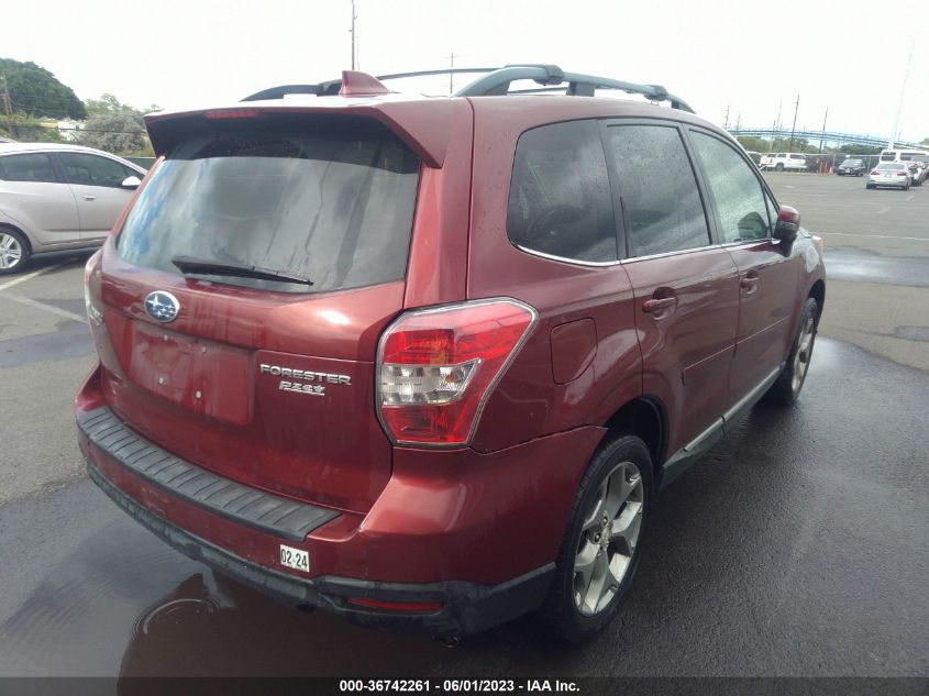 2016 SUBARU FORESTER 2.5I TOURING - JF2SJAXC9GH436080