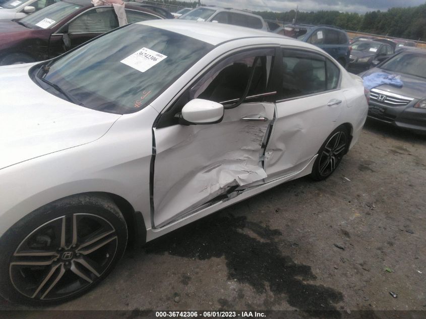 2017 HONDA ACCORD SEDAN SPORT SE - 1HGCR2F1XHA029124
