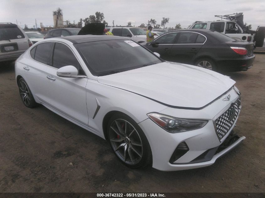 2019 GENESIS G70 3.3T ADVANCED - KMTG74LEXKU034517