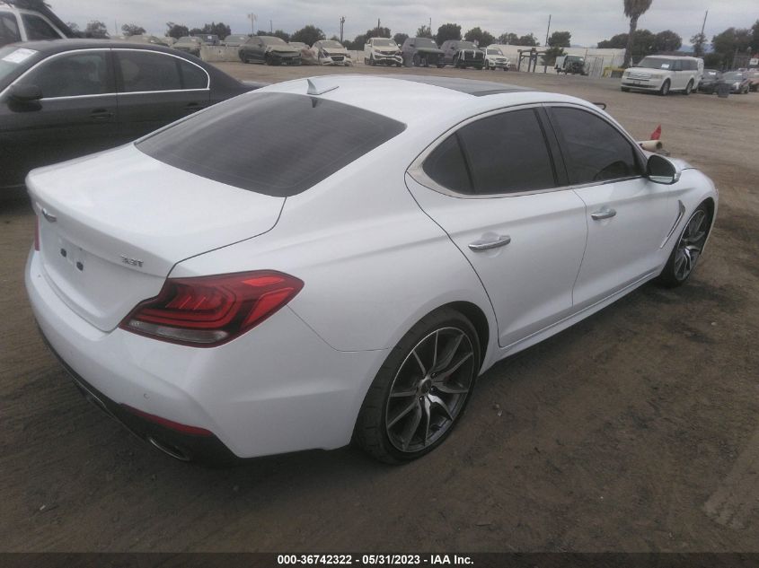 2019 GENESIS G70 3.3T ADVANCED - KMTG74LEXKU034517