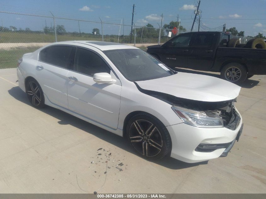 2016 HONDA ACCORD SEDAN TOURING - 1HGCR3F9XGA005593