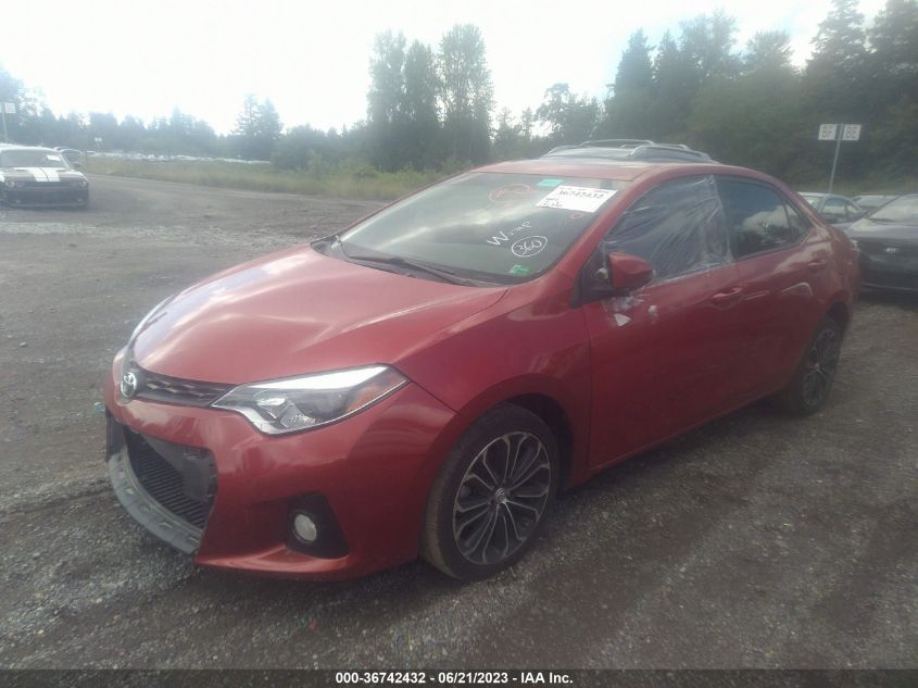 2014 TOYOTA COROLLA L/LE/S/S PLUS/LE PLUS - 2T1BURHEXEC157503