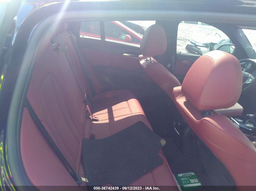 2022 BMW X4 XDRIVE30I 5UX33DT07N9K97034