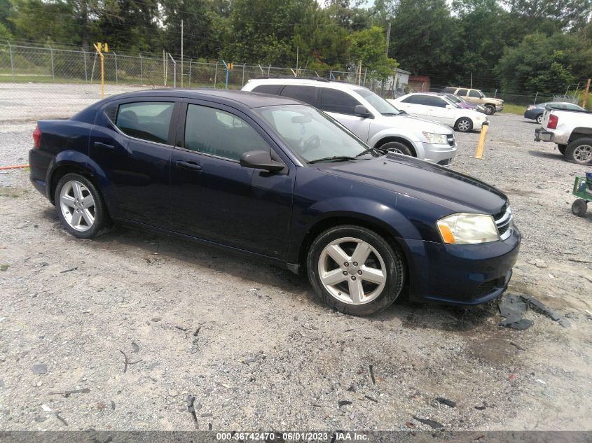 2013 DODGE AVENGER SE - 1C3CDZAB7DN551626