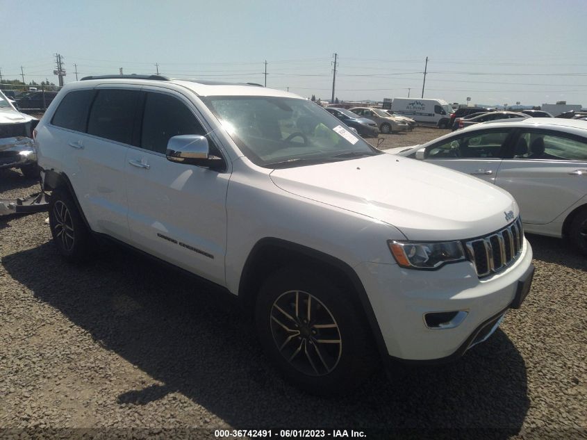 2019 JEEP GRAND CHEROKEE LIMITED - 1C4RJFBG1KC537804