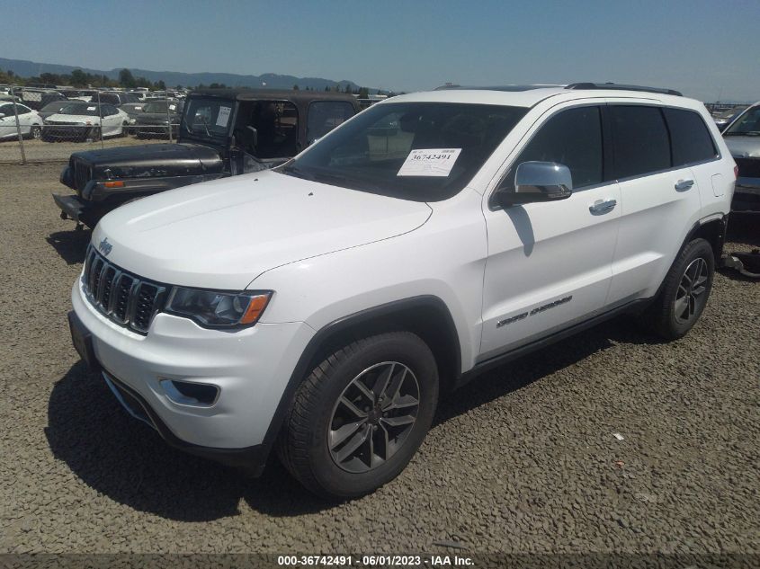 2019 JEEP GRAND CHEROKEE LIMITED - 1C4RJFBG1KC537804