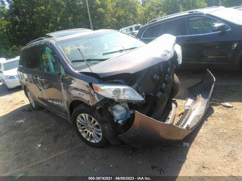 2015 TOYOTA SIENNA XLE/XLE AAS/LTD - 5TDYK3DC4FS584587