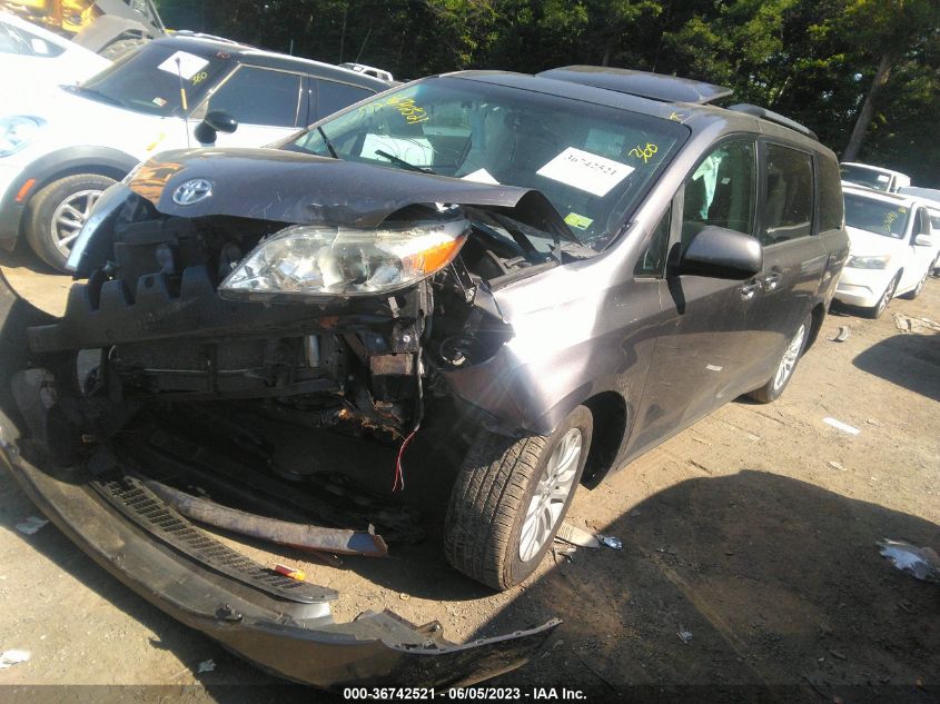2015 TOYOTA SIENNA XLE/XLE AAS/LTD - 5TDYK3DC4FS584587
