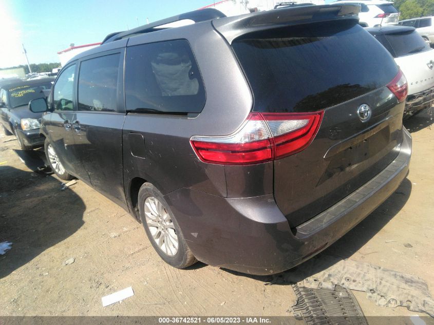 2015 TOYOTA SIENNA XLE/XLE AAS/LTD - 5TDYK3DC4FS584587