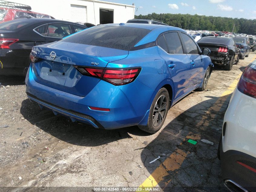 2022 NISSAN SENTRA SV - 3N1AB8CV8NY246413