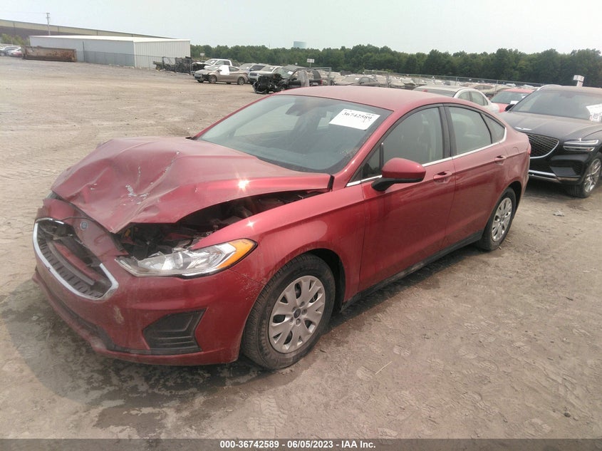 VIN 3FA6P0G74LR110911 2020 FORD FUSION S