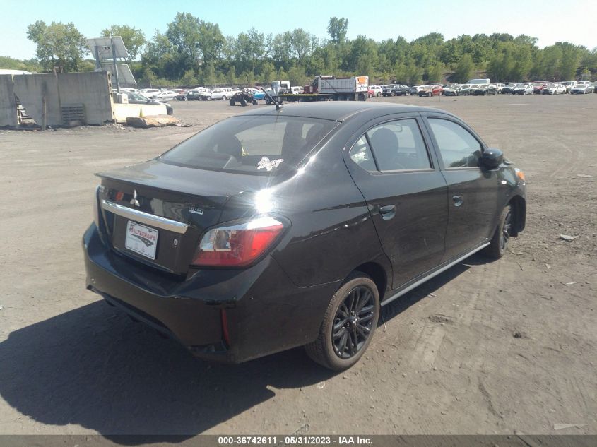 2023 MITSUBISHI MIRAGE G4 ES/LE/BLACK EDITION - ML32FUFJ8PHF02948