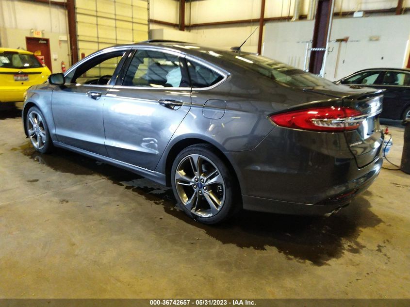 2017 FORD FUSION SPORT - 3FA6P0VP6HR373296