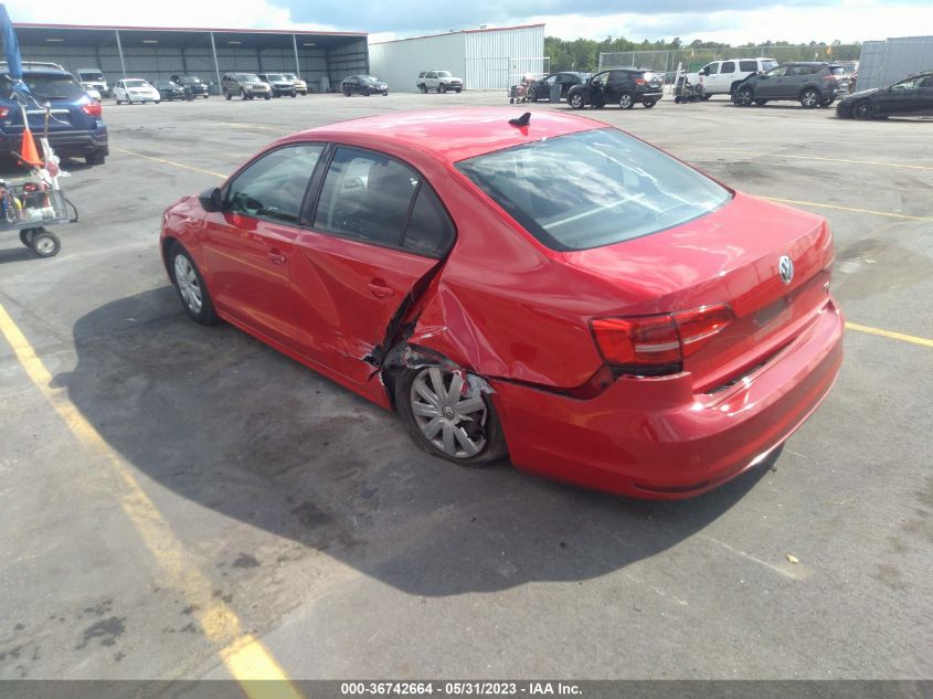 2015 VOLKSWAGEN JETTA SEDAN 1.8T SE - 3VWD17AJ7FM226537