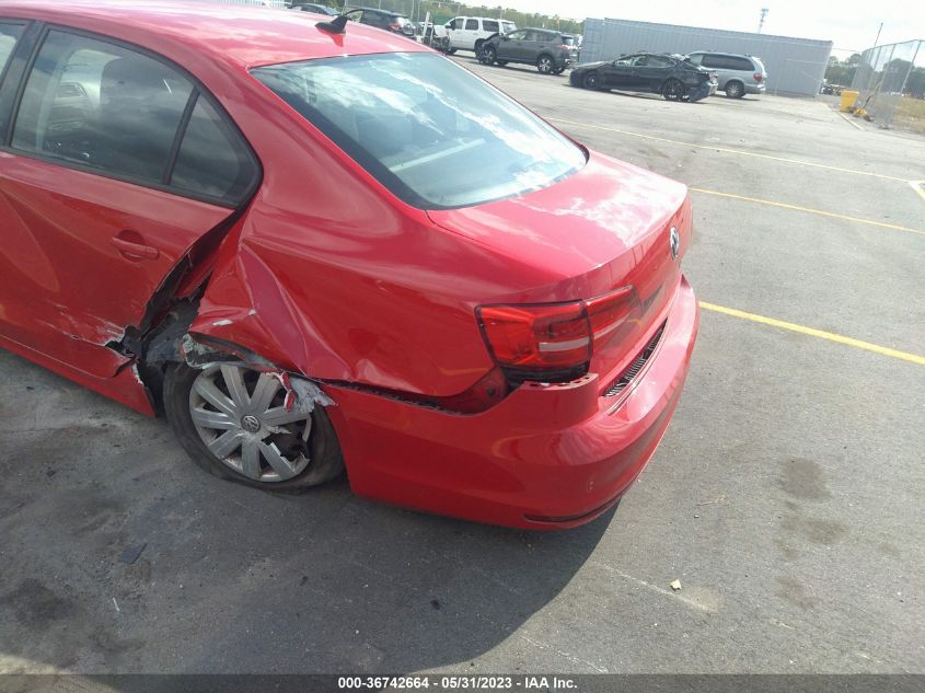 2015 VOLKSWAGEN JETTA SEDAN 1.8T SE - 3VWD17AJ7FM226537