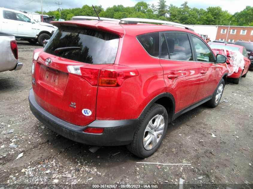2015 TOYOTA RAV4 LE - JTMBFREV7FD122582
