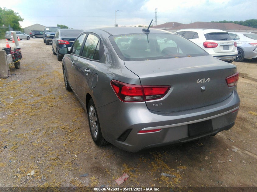 VIN 3KPA24AD3PE561611 2023 KIA RIO S