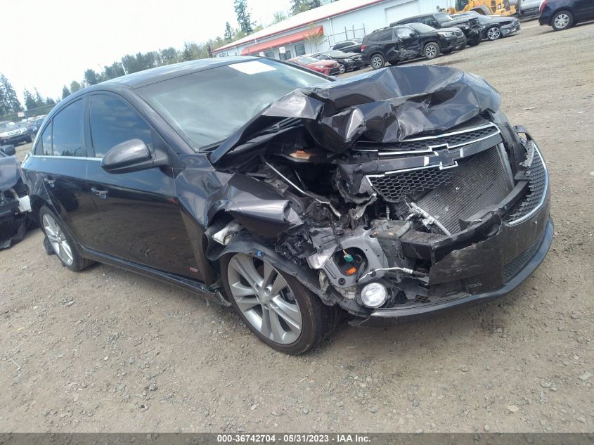 2014 CHEVROLET CRUZE LTZ - 1G1PG5SB3E7481231
