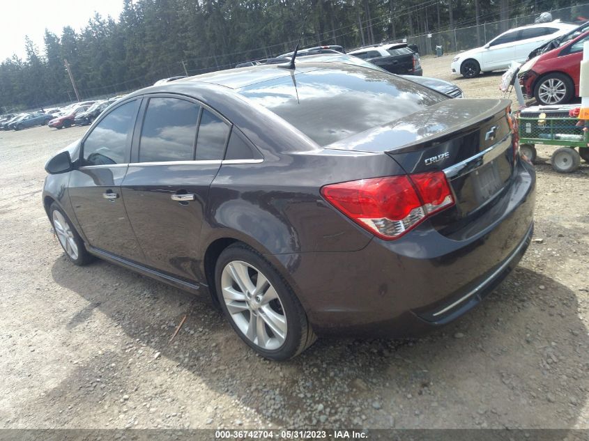2014 CHEVROLET CRUZE LTZ - 1G1PG5SB3E7481231
