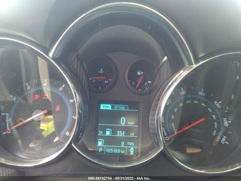2014 CHEVROLET CRUZE LTZ - 1G1PG5SB3E7481231