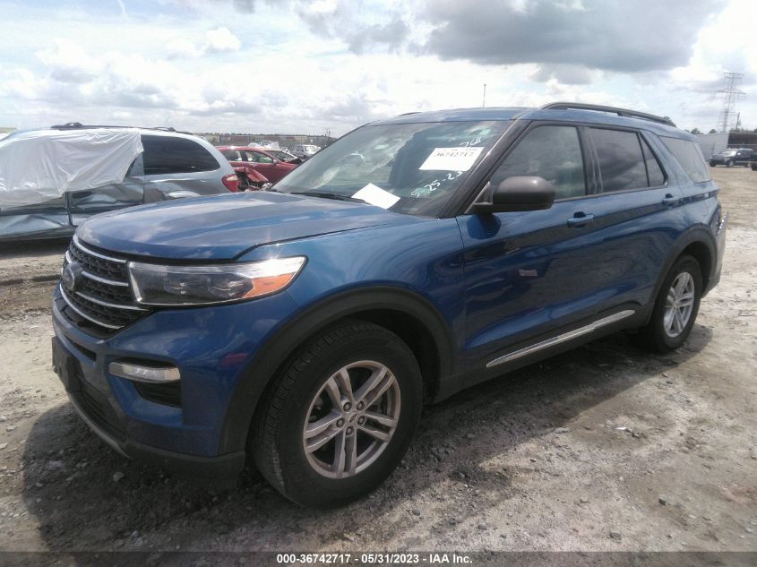 2022 FORD EXPLORER XLT - 1FMSK7DH5NGC12611