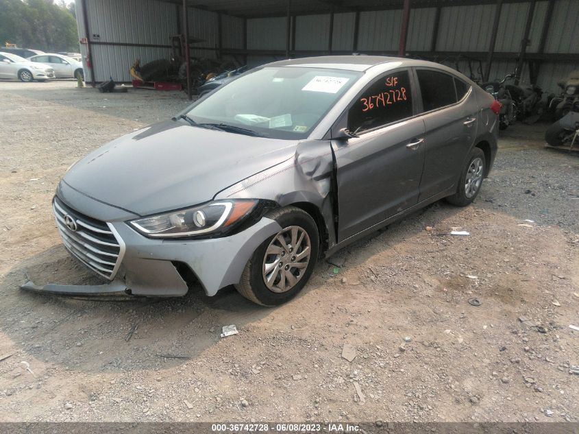 2018 HYUNDAI ELANTRA SE - KMHD74LF0JU578710