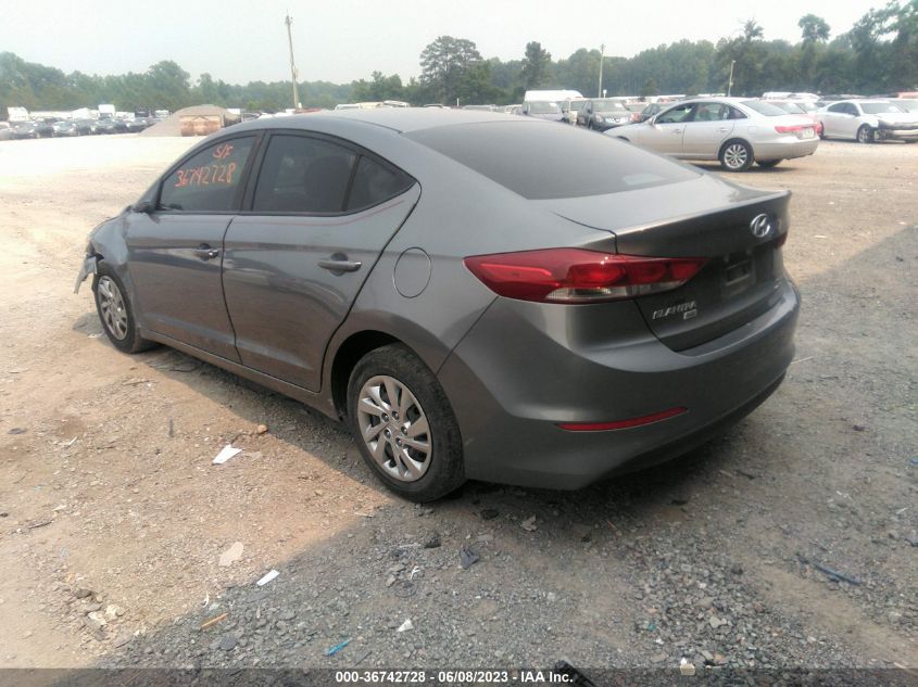 2018 HYUNDAI ELANTRA SE - KMHD74LF0JU578710